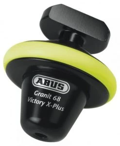 Abus VICTORY X-PLUS 68 YELLOW HALF DISC LOCK - Locks - Accessories