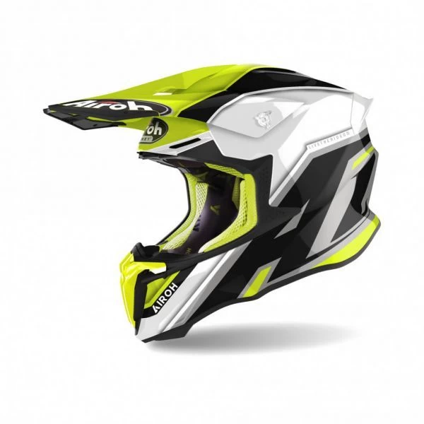 Airoh Twist 2.0 Shaken White-Yellow 1 Airoh Twist 2.0 Shaken White-Yellow