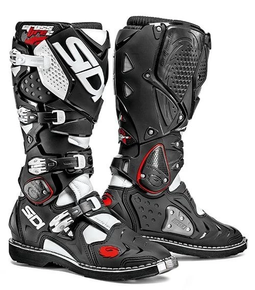 Sidi Crossfire 2 Black White 1 Sidi Crossfire 2 Black White