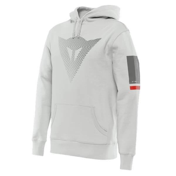 Dainese Fade Hoodie Glacier-Gray/Dark-Gray/Red 1 Dainese Fade Hoodie Glacier-Gray/Dark-Gray/Red