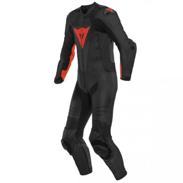 Dainese Laguna Seca 5 1-PC Leather Suit Perf. Black Red 1 Dainese Laguna Seca 5 1-PC Leather Suit Perf. Black Red