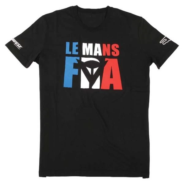 Dainese Le Mans D1 T-Shirt Black 1 Dainese Le Mans D1 T-Shirt Black