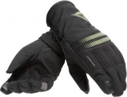 Dainese Plaza 3 Lady D-Dry Gloves Black Bronze-Green
