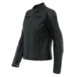 Dainese Razon 2 Lady Leather Jacket Black