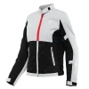 Dainese Risoluta Air Tex Lady Jacket Glacier-Gray Lava-Red