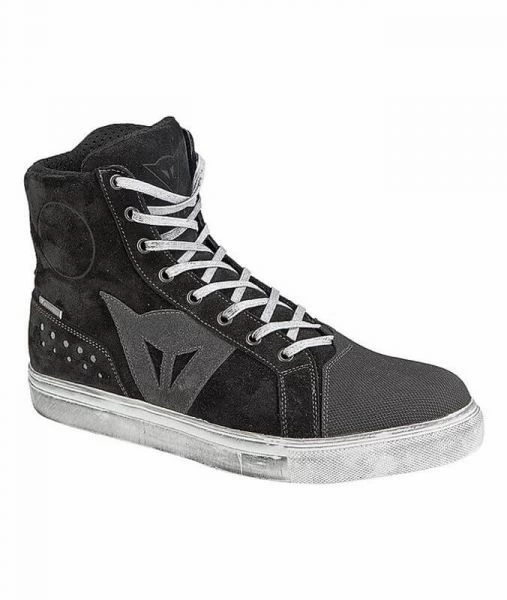 Dainese Street Biker D-WP Shoes Black Anthracite 1 Dainese Street Biker D-WP Shoes Black Anthracite