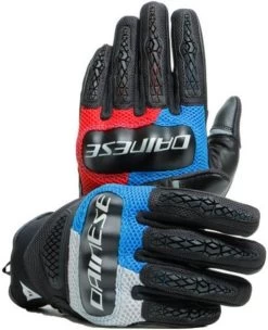 Dainese D-Explorer 2 Gloves Grey/Blue/Red/Black