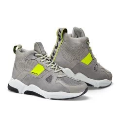 Revit Astro Shoes Light Grey-Neon Yellow