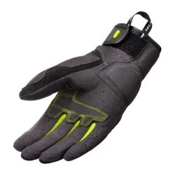 Revit Volcano Ladies Gloves Black-Neon Yellow