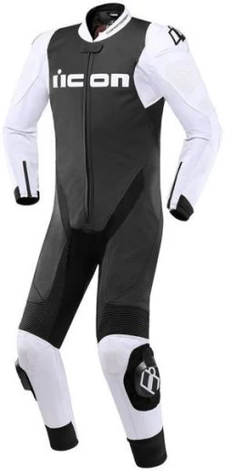 Icon Hypersport 1-P Suit White/Black