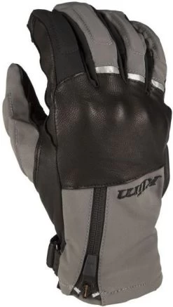Klim Vanguard GTX Short Gloves Gray