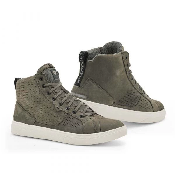 Revit Arrow Shoes Olive Green-White
