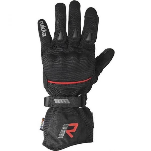Rukka Virve 2.0 Gloves Black-Red 1 Rukka Virve 2.0 Gloves Black-Red
