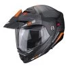 Scorpion ADX-2 Camino Matt Black-Silver-Orange