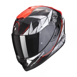 Scorpion EXO-1400 EVO CARBON AIR ARANEA Black-red