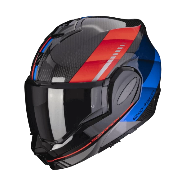 Scorpion EXO-TECH EVO CARBON GENUS Black-Blue-Red 1 Scorpion EXO-TECH EVO CARBON GENUS Black-Blue-Red