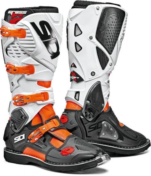 Sidi Crossfire 3 Orange Fluor-Black-White 1 Sidi Crossfire 3 Orange Fluor-Black-White